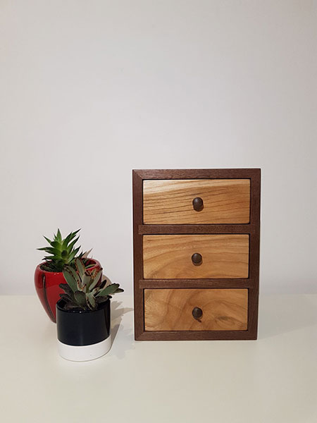 Walnut and Elm Box