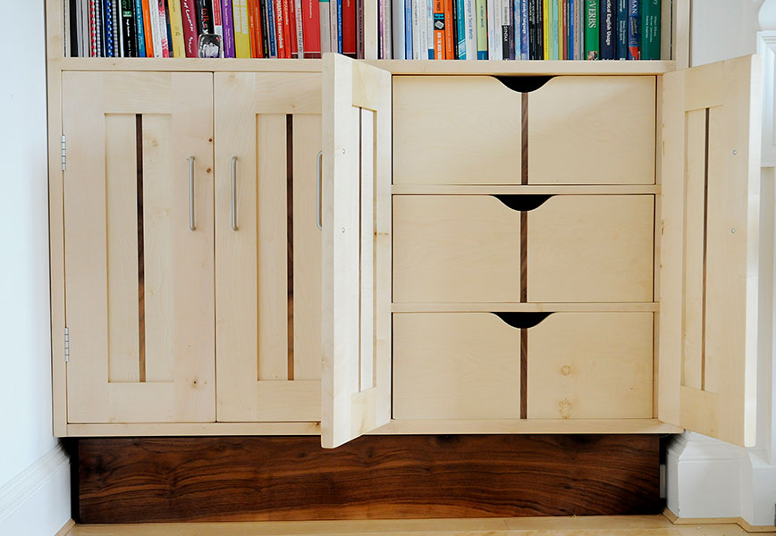 Sycamore Bookcases